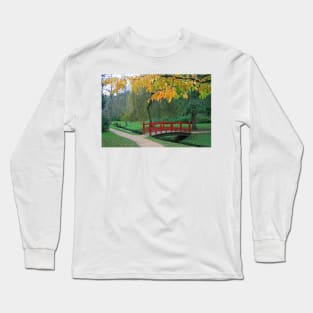 Red Bridge, Bournemouth Gardens Long Sleeve T-Shirt